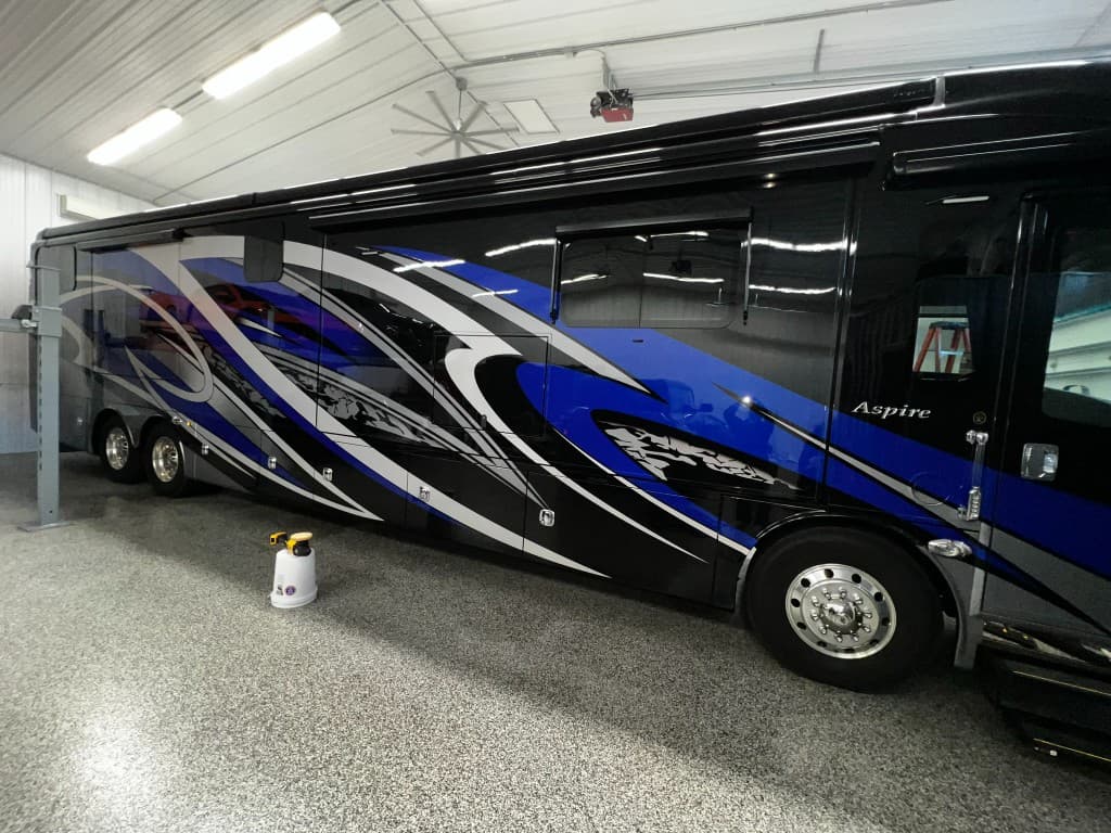 Entegra Coach RV 3M ceramic coating — Doctor Detail Eagan MN
