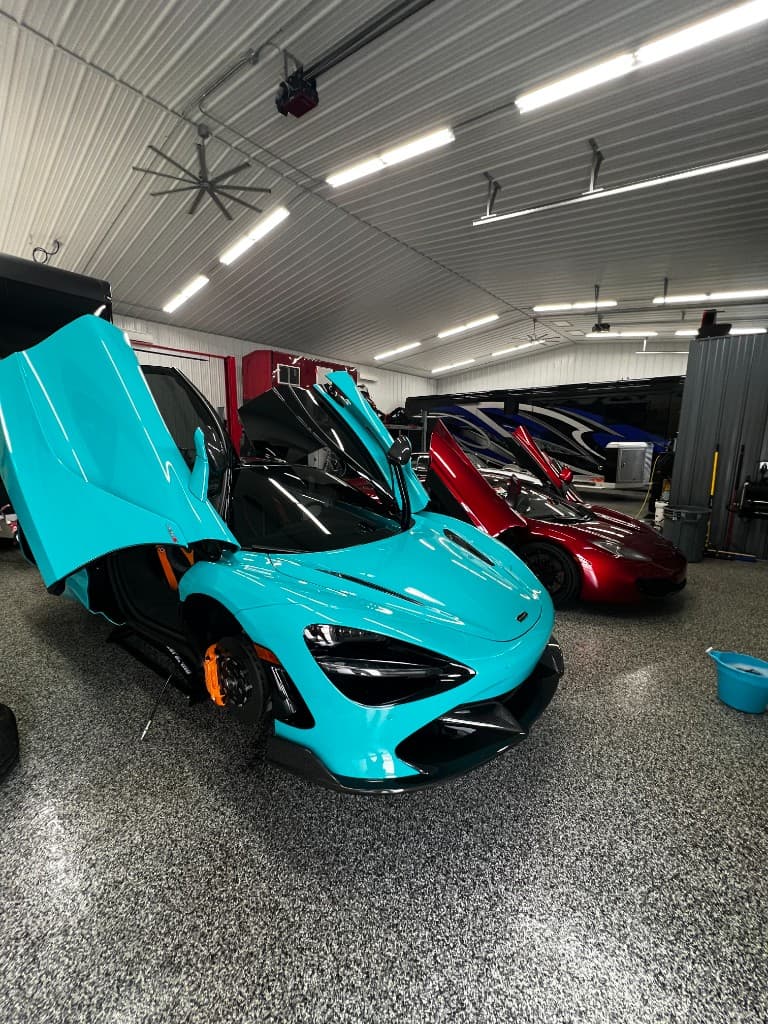 Two McLarens ceramic coating — Doctor Detail Eagan MN