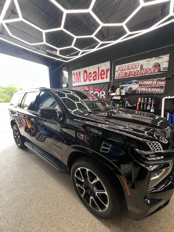 Blacked-out SUV at Doctor Detail — Eagan MN