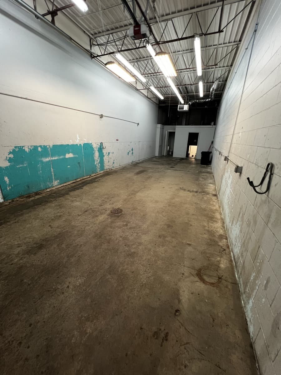 Doctor Detail shop before renovation — day one in Eagan MN
